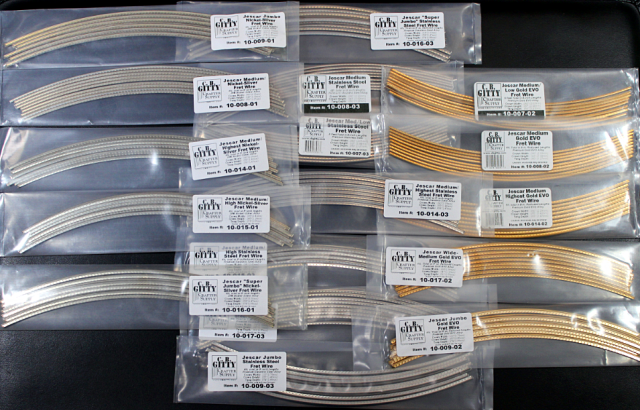 American Jescar tom anderson suhr Nickel silver stainless steel EVO guitar bass fret wire