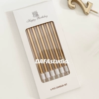 Шампанская золотая свеча 6 установка