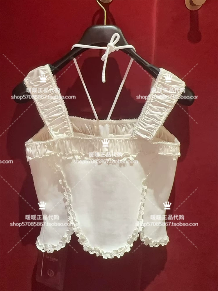 LF24X31SV232 топ-с suspender Lefame Rudham счет купля-дома 2024 лето новое