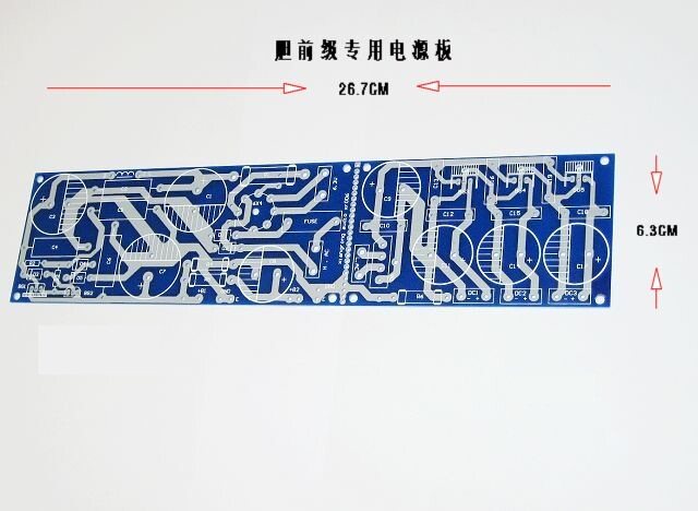 Electronic tube bile machine pre-amplifier PCB universal power board selection 6X4 rectifier bile