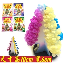 Five colorful Christmas trees for children Christmas gifts watering crystal tree science experimental toys that will bloom