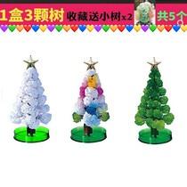 Can blossom paper tree blossom Christmas tree toy mini cute cherry tree to send children Christmas holiday gifts