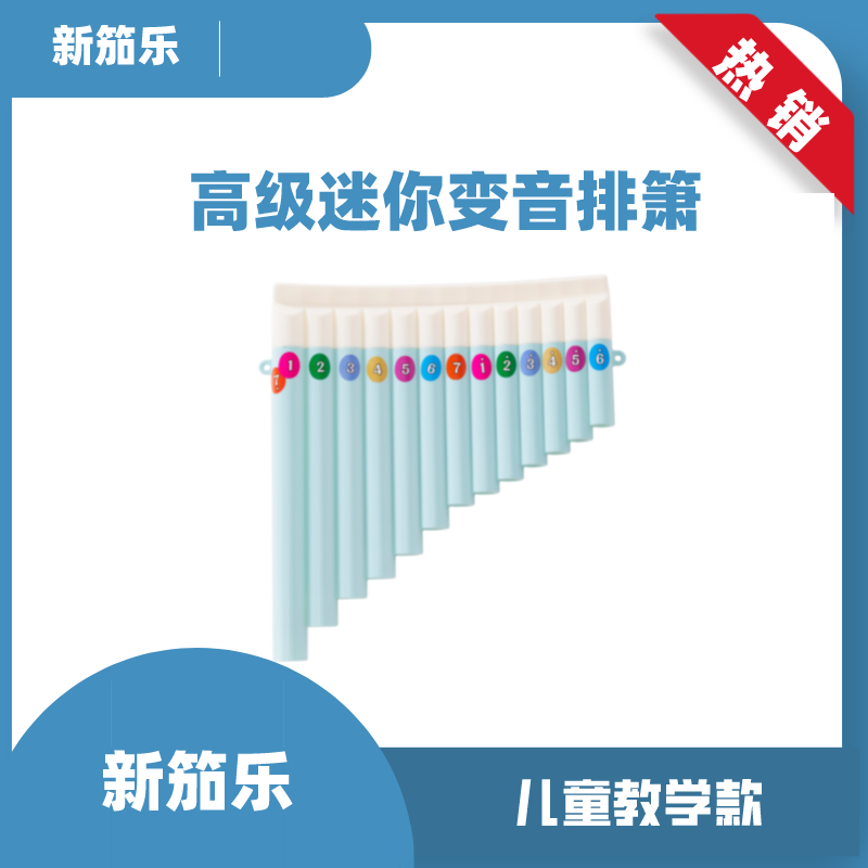 ハ長調の13管式上級ミニパンパイプ。初心者からプロの演奏家、小学生、子供まで幅広くお使いいただけます。習得も簡単です。