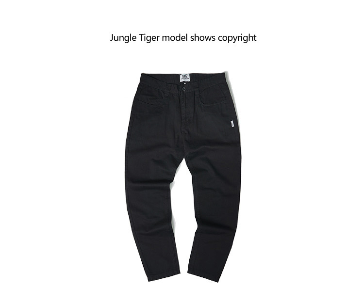 JUNGLETIGER Mỹ rừng hổ lỏng hip-hop yếm sinh viên Tide thương hiệu thể thao hoang dã và quần giải trí quần baggy nam
