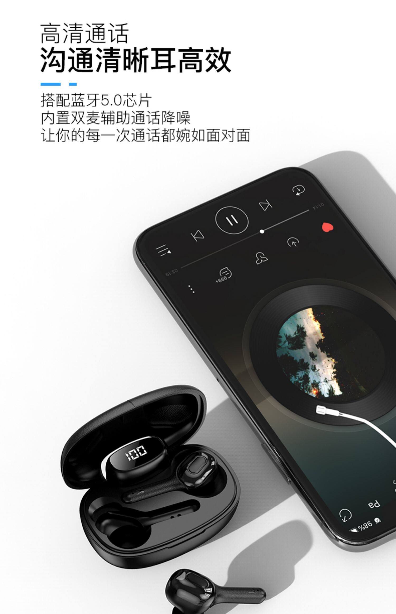 Переводить наушники ухо беспроводной bluetooth Одновременная интерпретация на английском языке автоматическая Реальный переводчик гарнитура подавление шума артефакт   