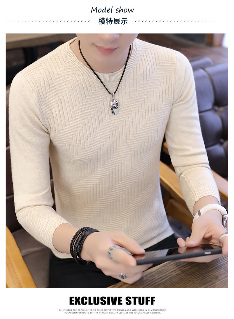 2019 thu đông thanh niên áo len giản dị nam phong cách Hàn Quốc bảo hiểm hoang dã áo len nam áo khoác nam thời trang - Cardigan