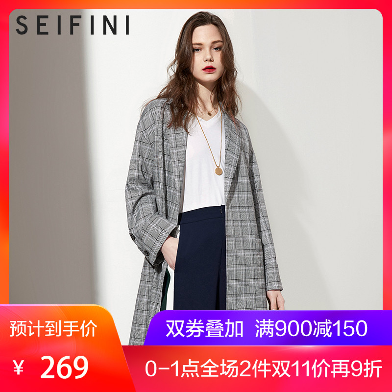 Trench pour femme  SEIFINI    en Polyester - Ref 3226722 Image 1