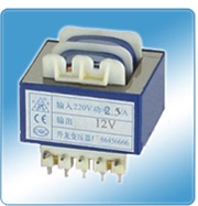 Pin Transformer Pure Copper EI Model 2W 380V220V to Single 6V9V12V15V24V Manufacturer Direct Sale