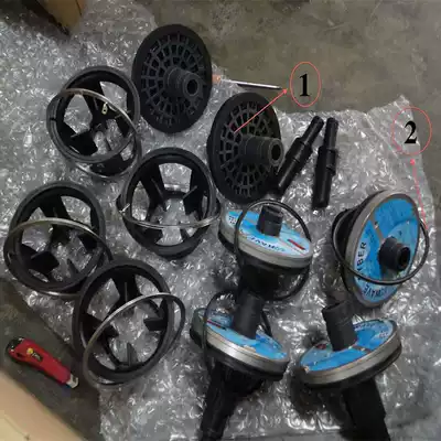 Green Source pass glass fiber membrane shell fittings adapter seal ring thrust ring seal plate pressure plate membrane shell end cover