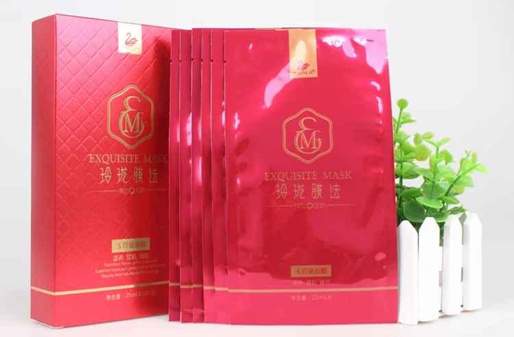 Mặt nạ chính hãng Zhiman Yending mặt nạ 25mlX6 viên / hộp Cơ bắp sáng tự nhiên phù hợp tinh tế - Mặt nạ