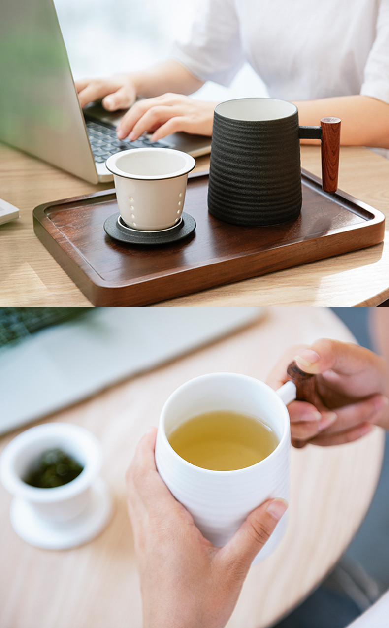 Jingdezhen ceramic cups with handles resistant office cup ultimately responds cup tea separated couples. A household