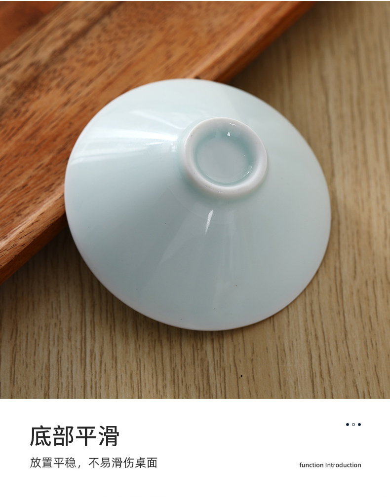 Jingdezhen ceramic hand - made creative teacups master cup single CPU and high - end white porcelain cup tea kungfu tea cup