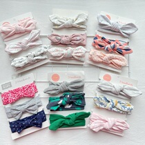 Super multi style ~ baby sweet pure cotton pink blue green striped wave dot BAO WEN cute elastic womens hair band