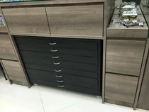 Customized Optical Shop Leather Glasses Display Cabinet Cinema 3D Sunglasses Storage Box Glasses Display Cabinet