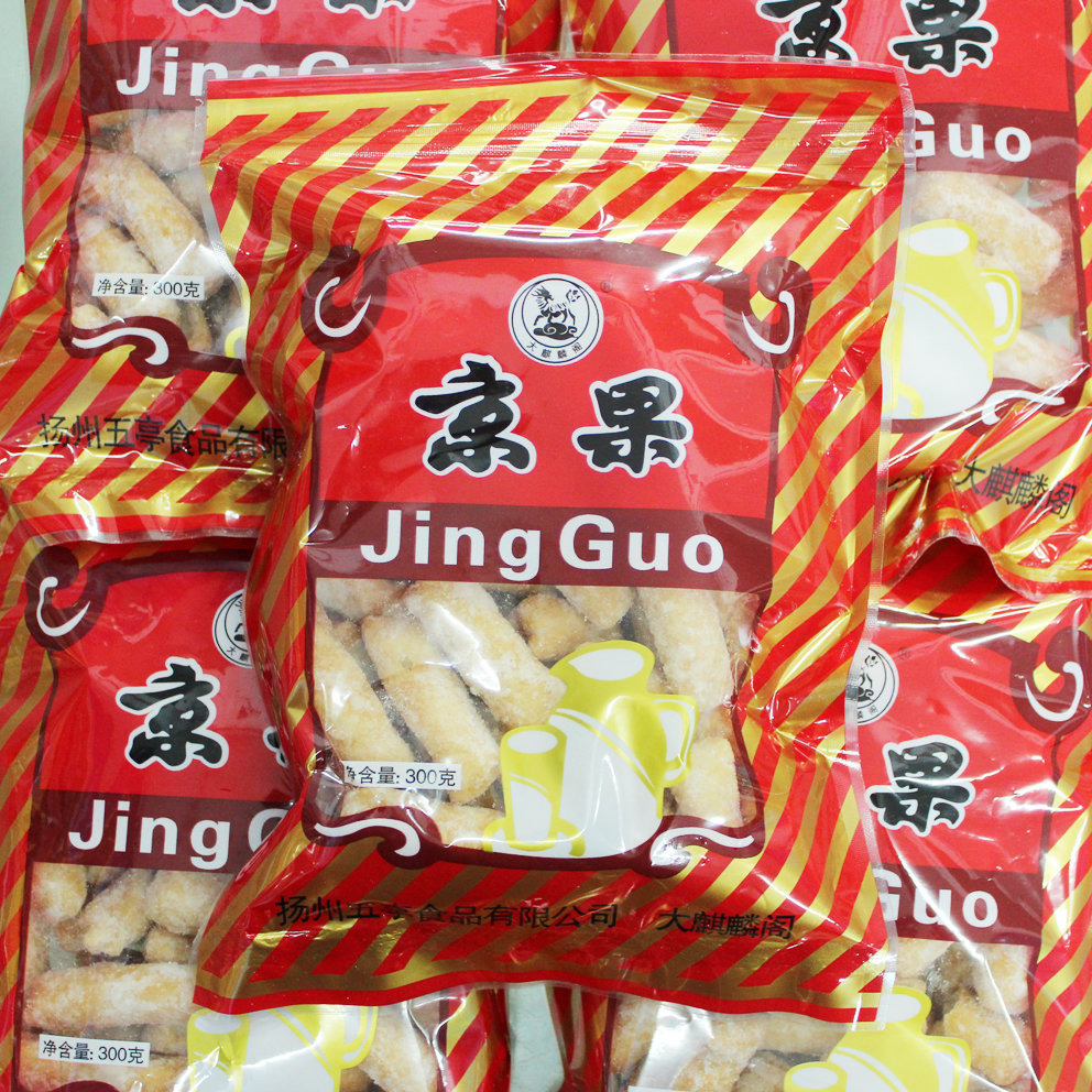 Yangzhou Special Birth Centuries-old Shop Big Kirin Cabinet Local Specialty Snacks Traditional Pastry Dajing Fruit