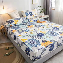 Cotton waterproof bed hat single piece thickened cotton Simmons mattress protective cover cotton non-slip fixed bed cover