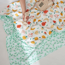 Cute girl heart cotton summer quilt washable air conditioning by summer cold quilt pure cotton children thin quilt summer quilt core