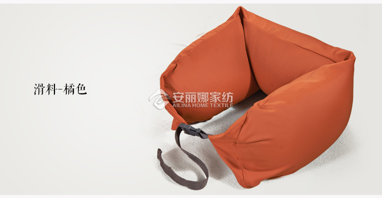 hạt bông gối cổ chữ U cho con bú gối cổ tử cung gối máy bay vai bông du lịch gối ngủ gối Ichiban - Gối gối bầu