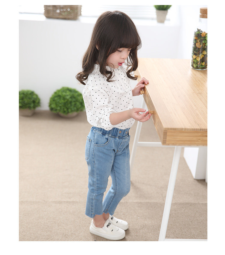 Chemise fille à manche longue - Ref 2084878 Image 20