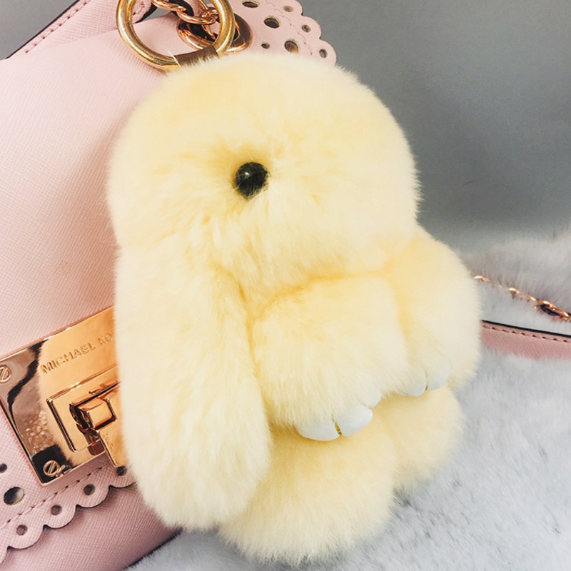 Korean cute rabbit doll Bunny plush toy Mobile phone hanging lop-eared rabbit doll Long-eared Rabbit Rabbit school bag pendant