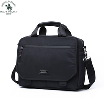 Saint Paul briefcase Mens bag Business shoulder crossbody bag Light computer bag Casual canvas mens handbag