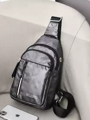 St. Paul men's chest bag crossbody canvas Tide brand small summer camouflage sports Oxford cloth shoulder men's chest bag