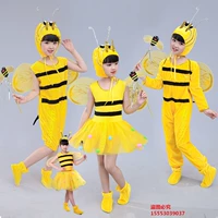 5161 Ngày của trẻ em Phim hoạt hình động vật Khiêu vũ Váy Little Bee Doll Truyện cổ tích Lễ hội mẫu giáo shop quan ao baby