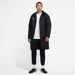 Nike Men's Winter Sports Casual Football Long Hooded Warm Cotton Jacket CW6767-010