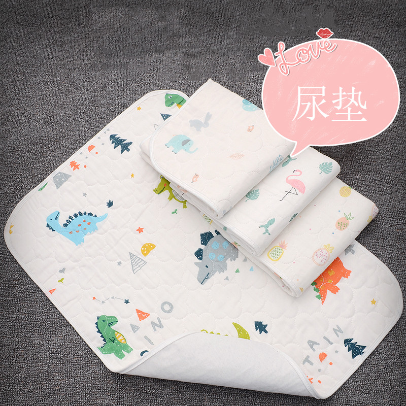 Baby urine cushion waterproof washable cotton super large kindergarten baby leakage cushion breathable child spring and summer