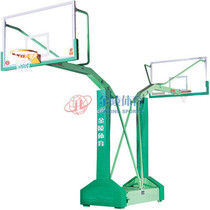 Jinling basketball rack mobile concave box Haiyan professional adult basketball rack Jinling GDJ-3BB campus basketball rack