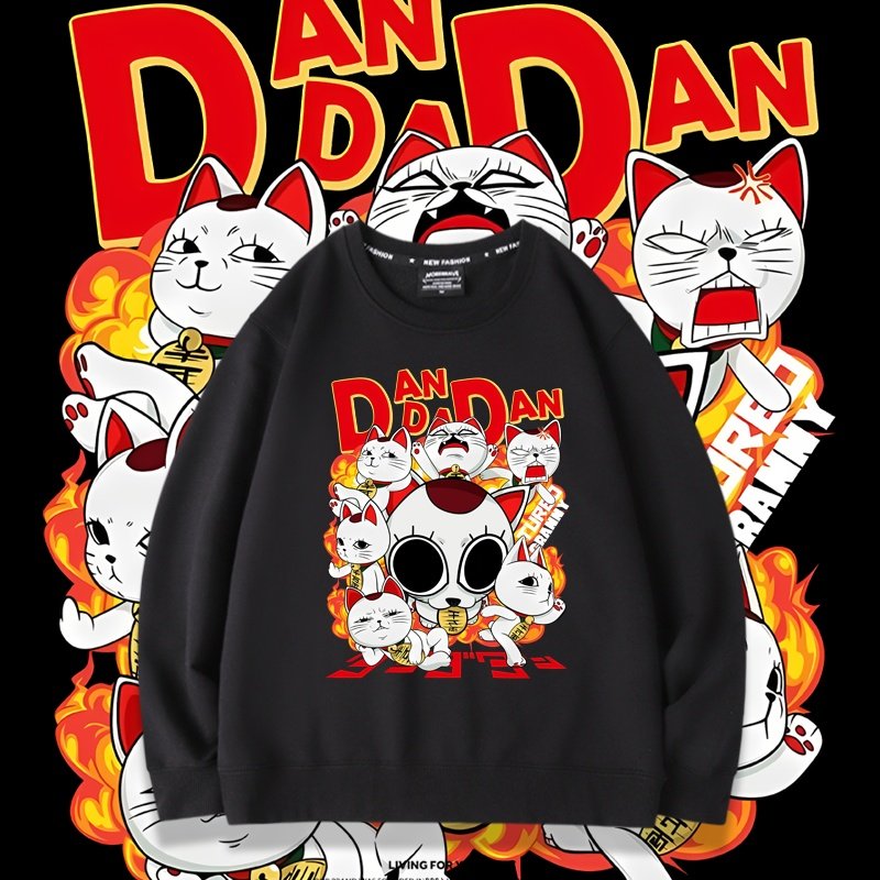 Lyon Youtuber Felpa Di Lyon Team Wgf 超自然武装胆大党喵咪圆领