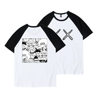 Улица кунжута черно -белые тряпки