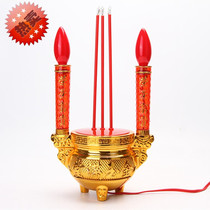 Electric incense stove plug-in electric home for the Buddha lamp Electronic wax candle holder for Caixity LED electric candle for the lamp Guanyin Guanyin Buddha
