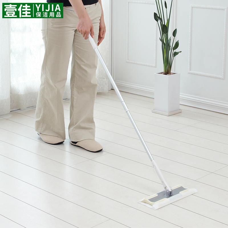 Japan Yamazaki Kangdo satto cleaning set tool wood floor electrostatic dust removal floor wiper flat mop
