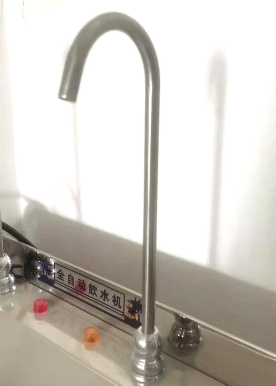 Stainless steel water dispenser accessories elbow outlet faucet jet nozzle switch