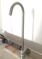 Stainless Steel Drinking Fountain Accessories Siphon Out Tap Jet Nozzle Switch