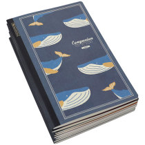 Misu hand account cute grid notebook simple ins style girl portable hand account sticker small book