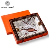 Kelong сигарная пепельница керамическая большая гостиная украшение дома подарочная коробка упаковка сигарный дымотушитель CLG-430