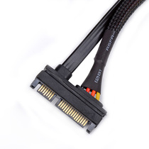 Hard disk duplicator cable Set-top box hard disk cable SATA 7 15 one-piece line extension cable male to female