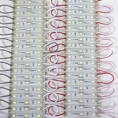 12Vled model lamp luminous character light source 5730 4040 5054 patch waterproof highlight signboard light box advertising