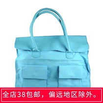 P & G blue fashion handbag shopping bag Fashion Womens bag classic blue shoulder bag portable casual solid color