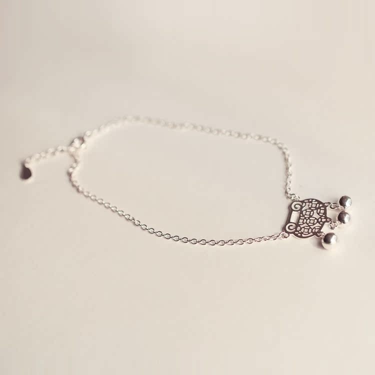 Chaine de cheville Femme      en Argenterie - Ref 3104937 Image 3