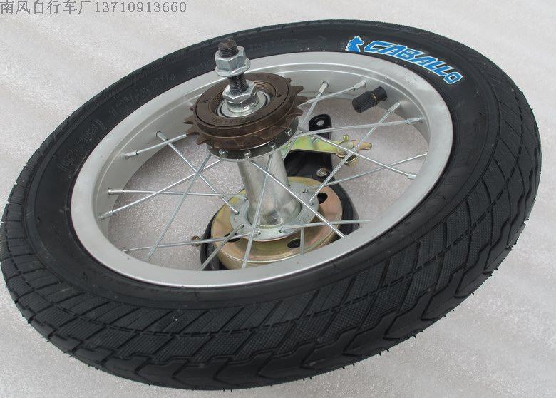 Roues de vélo cyclisme sur route 12 pouces - Ref 2384463 Image 9