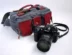 Màu sắc tươi mát vải canvas SLR micro đơn túi kỹ thuật số ngoài trời Túi chụp ảnh đa năng ngoài trời F3001 - Phụ kiện máy ảnh kỹ thuật số