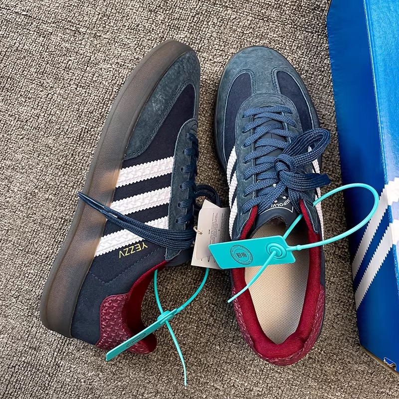 German Genuine Blueberry-Colored German Training Shoes for Men and Women, New Summer Style, Niche Couple-Friendly Versatile Low-Top Sports Casual Shoes