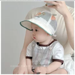 베이비 야구 모자 남성용 얇은 태양 모자 태양 보호 큰 모자 챙 모자 오리 혀 햇빛 선생님 여름 통기성 메쉬