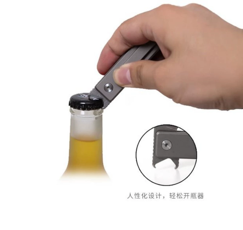 EDC dao hợp kim titan dao cạo S35VN lưỡi vosofferyn dao bỏ túi bột thép mặt dây chuyền khuyến mãi dao - Công cụ Knift / công cụ đa mục đích