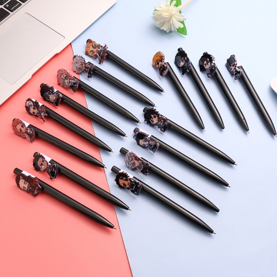 The Ghost Extinction Blade Limited Edition Black Pen Cartoon Fame Pen Charcoal Jiao Shou Groom when he overdrafts the Ichiro Paparazzi Ball Pen