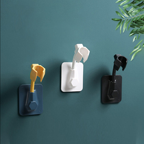 Shower bracket Hole-free shower nozzle hanging yuba fixed shower showerhead bath accessories Bath suction cup base