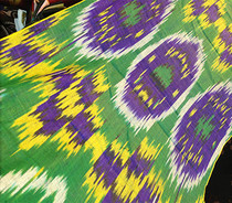 Uzbek fabric Uzbek characteristic silk Adelais silk fabric width 40cm decoration